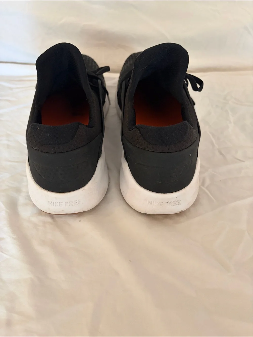 Nike Black and Brown Knit Running Shoes